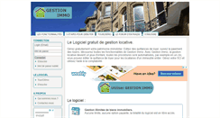 Desktop Screenshot of gestion-immo.net